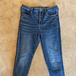 AE American Eagle Super High Rise 12S Next Level Jeggings